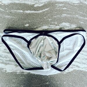 🔥 Men's Sexy Mesh Low Rise Bikini Brief Underwear New Size Medium